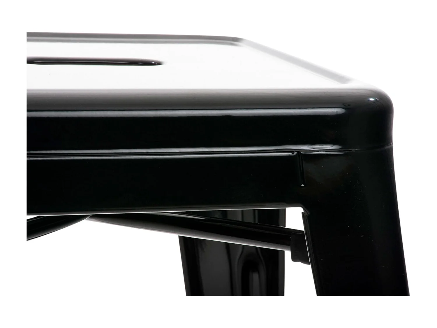 Set van 4  Kruk - Metaal - zwart - Armin