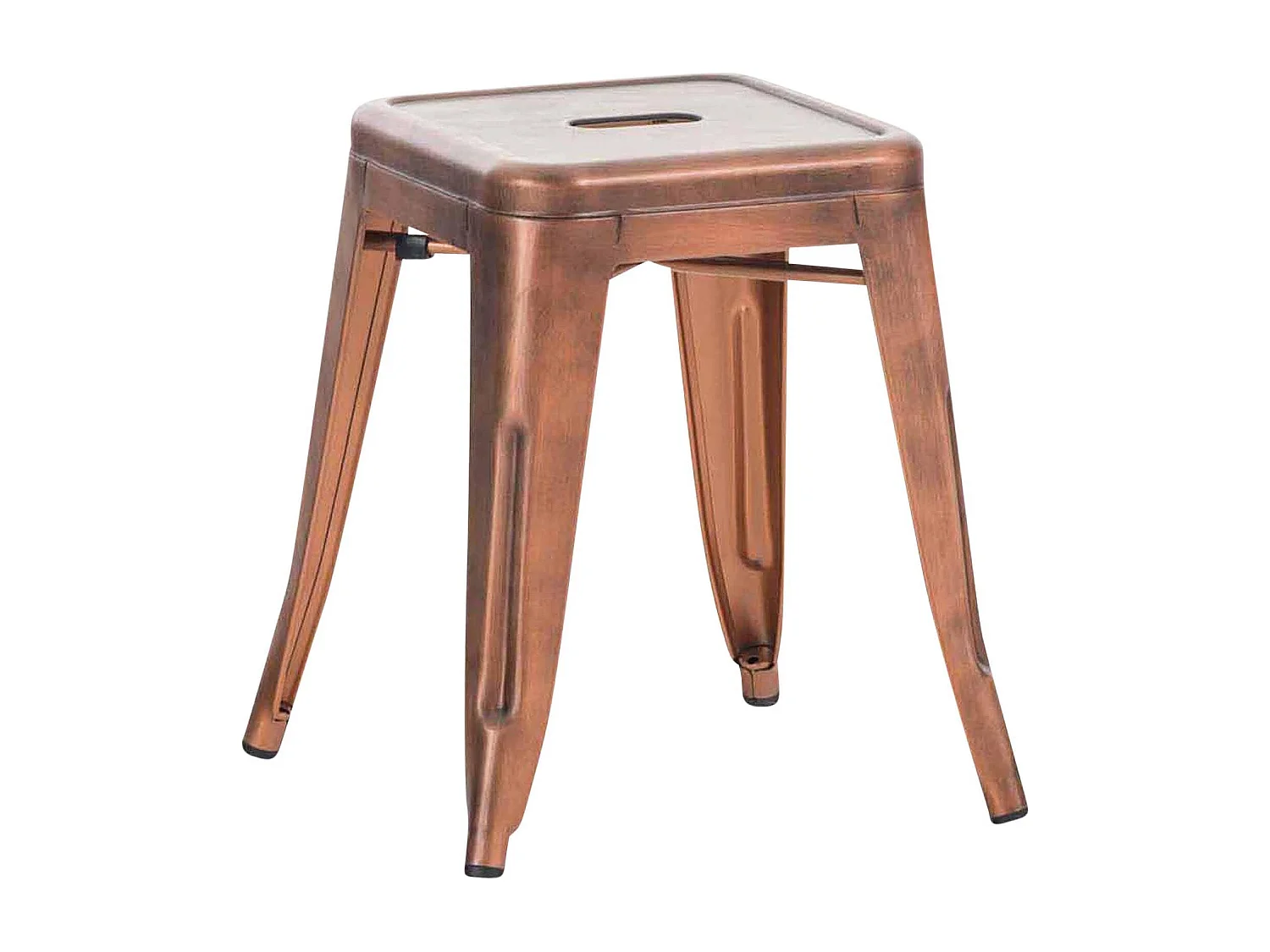 Lot de 4  Tabouret - Métal & Nature - Cuivre - Armin