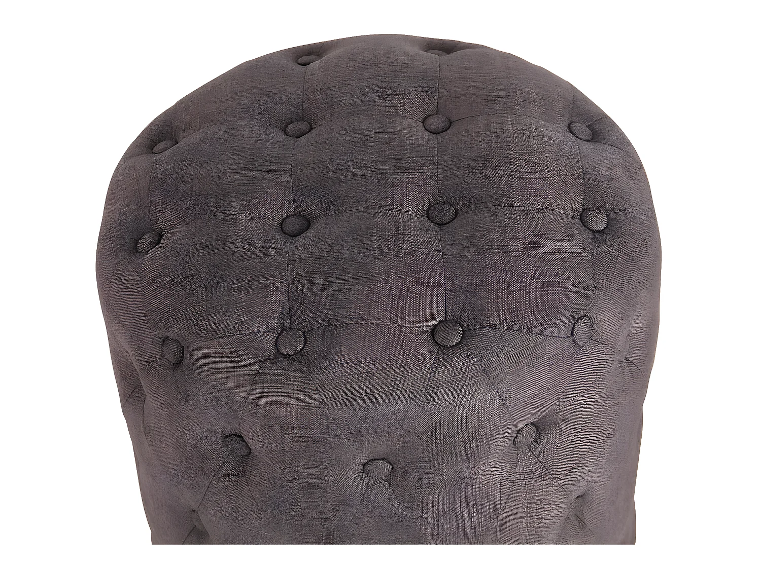 Sgabello - Tessuto & Legno - grigio scuro - Lille
