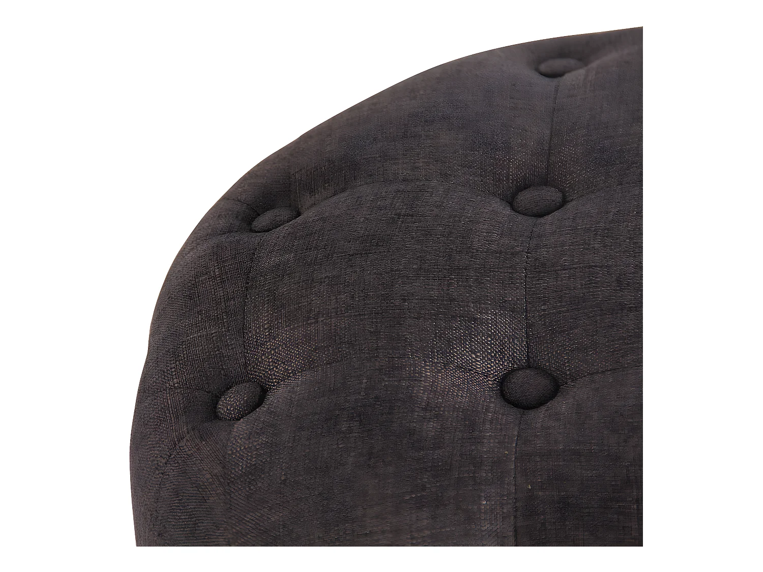 Sgabello - Tessuto & Legno - grigio scuro - Lille