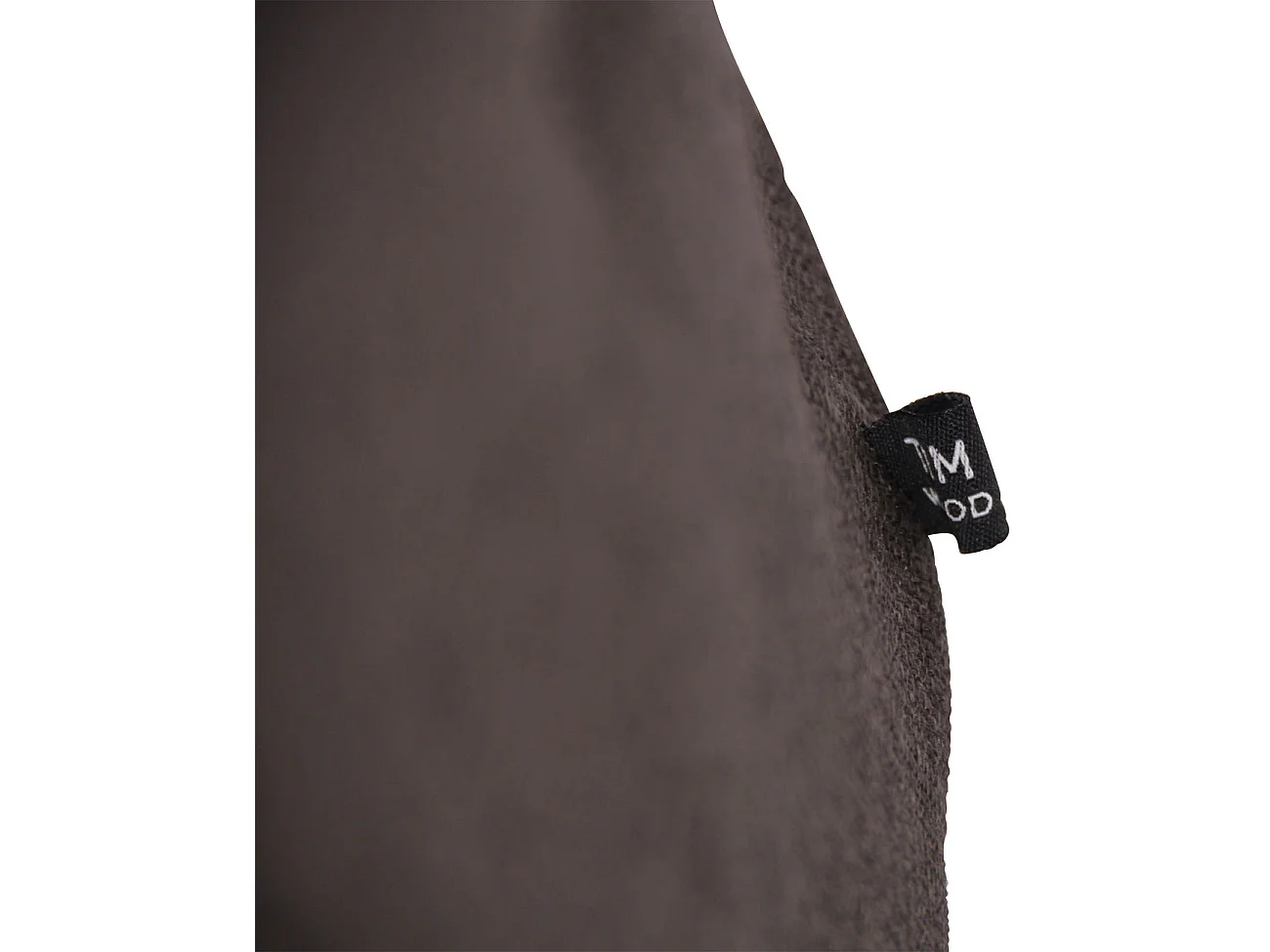 Tabouret - Tissu & Bois - Gris foncé - Lille