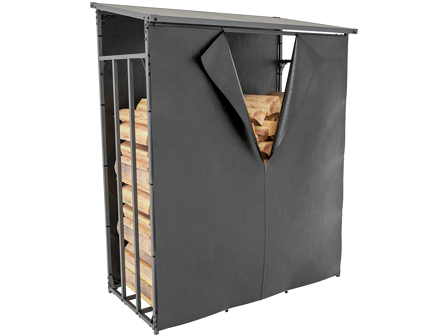 Housse de protection - Plastique - 130 x 165cm - Noir - Ruston