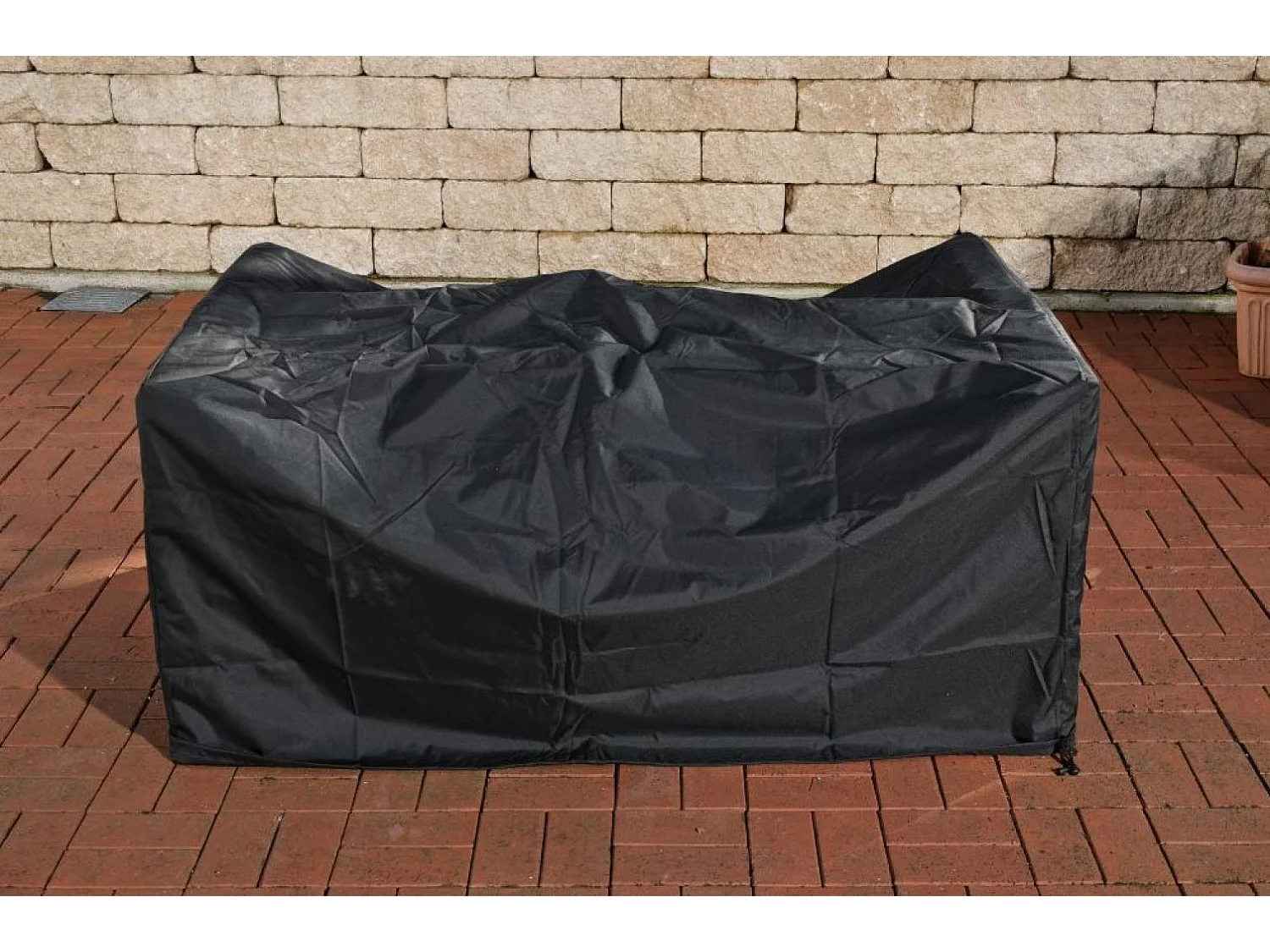 Housse de protection - Plastique - 325x145x90 cm - Noir - Candela Sandnes