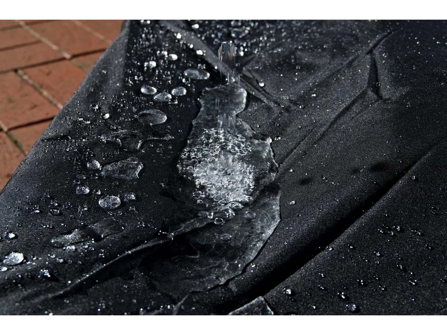 Housse de protection - Plastique - 325x145x90 cm - Noir - Candela Sandnes