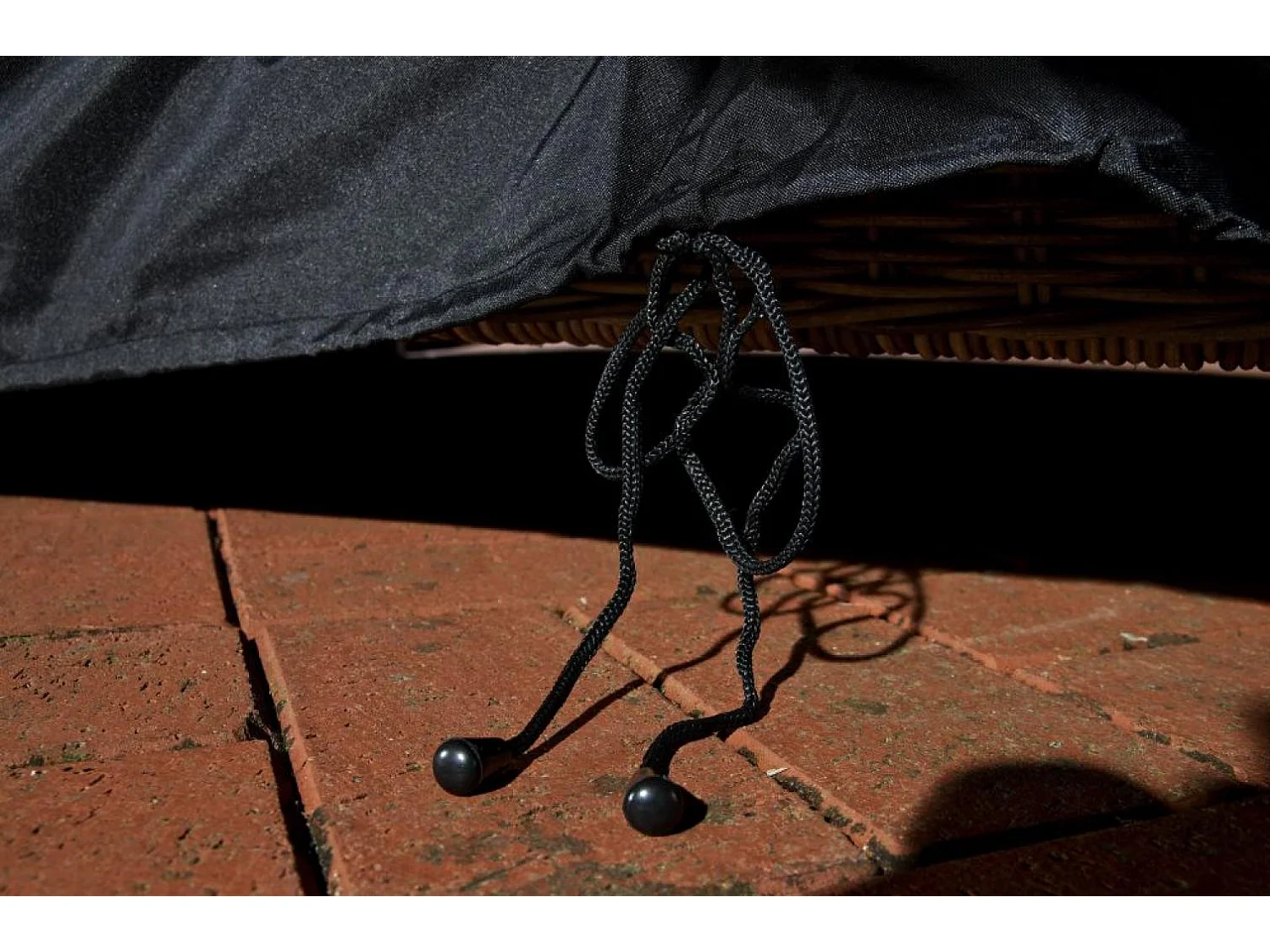 Housse de protection - Plastique - 325x145x90 cm - Noir - Candela Sandnes