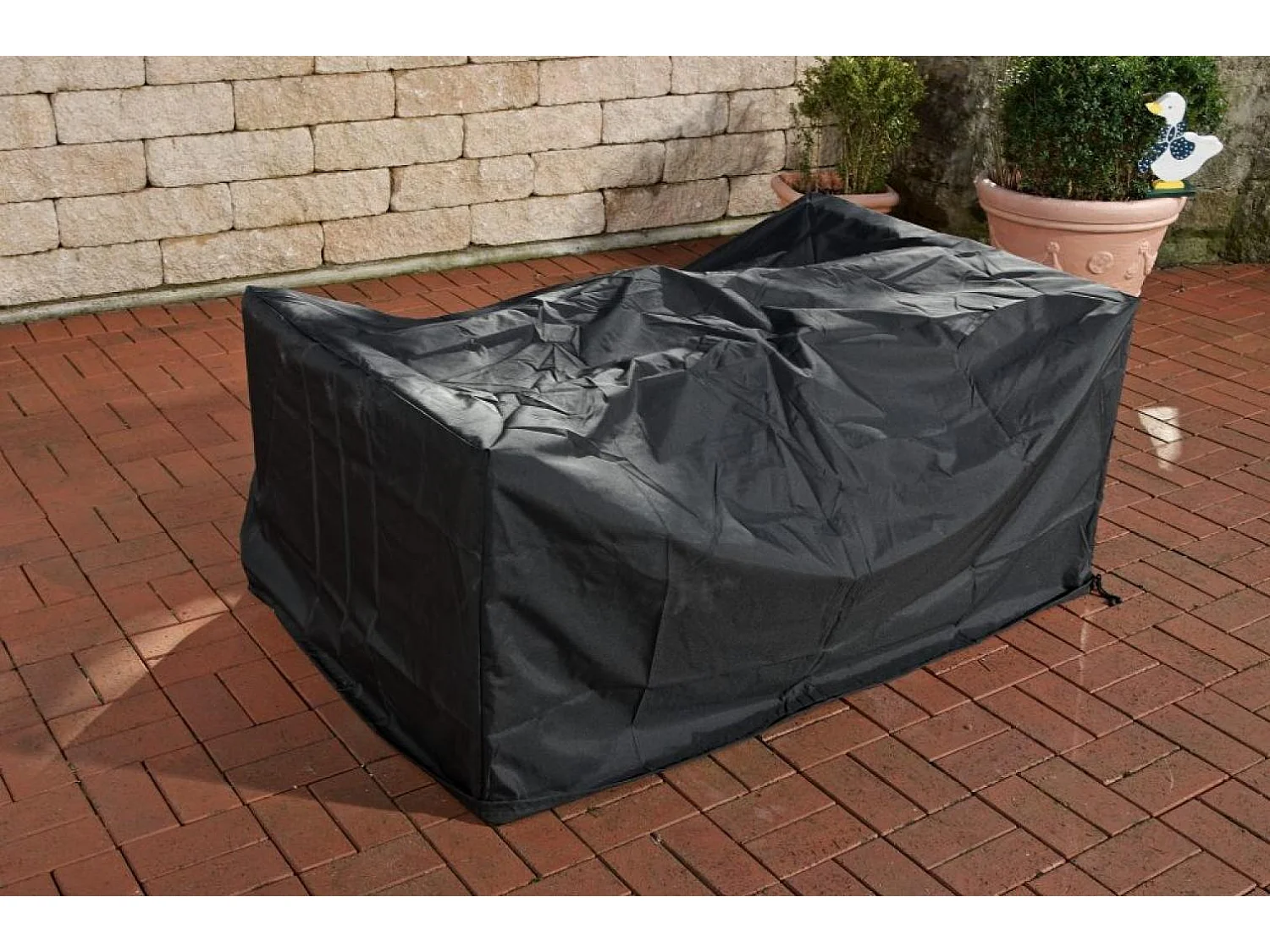 Housse de protection - Plastique - 325x145x90 cm - Noir - Candela Sandnes