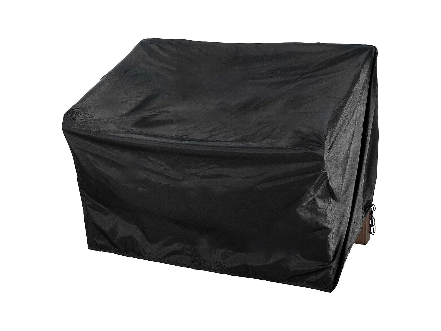 Housse de protection - Plastique - 126 x 71 x 76cm - Noir - Gartenbank 120cm