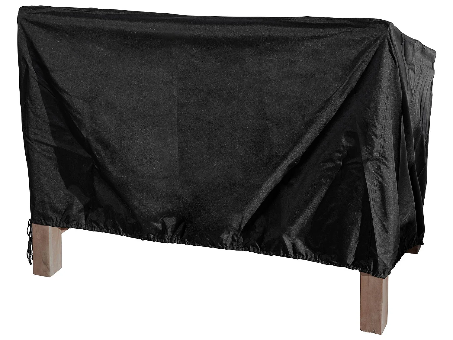 Housse de protection - Plastique - 126 x 71 x 76cm - Noir - Gartenbank 120cm