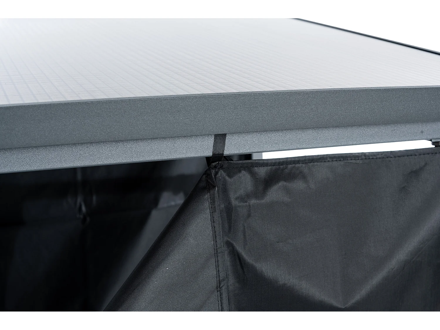 Housse de protection - Plastique - 130 x 185cm - Noir - Ruston