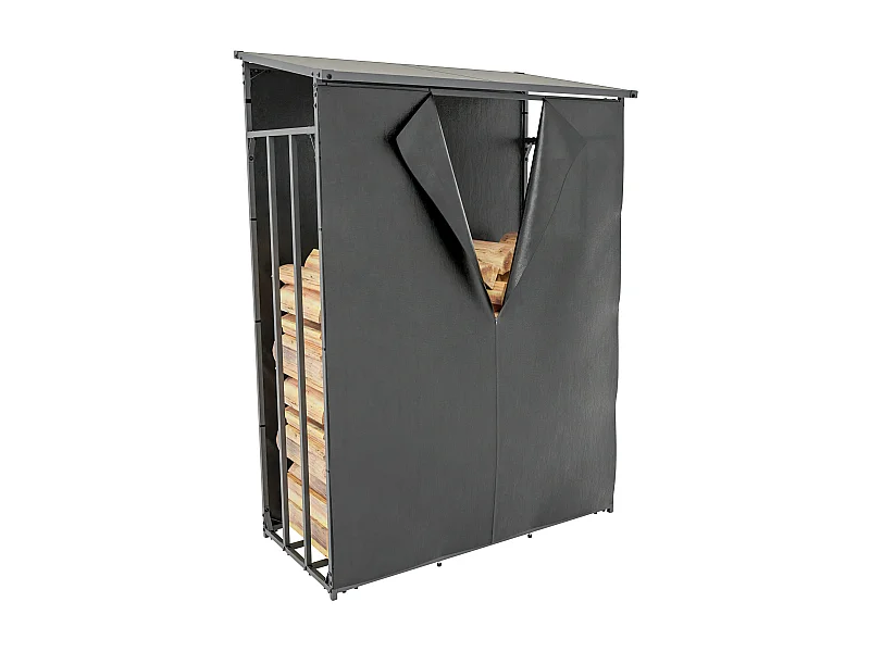 Housse de protection - Plastique - 130 x 185cm - Noir - Ruston