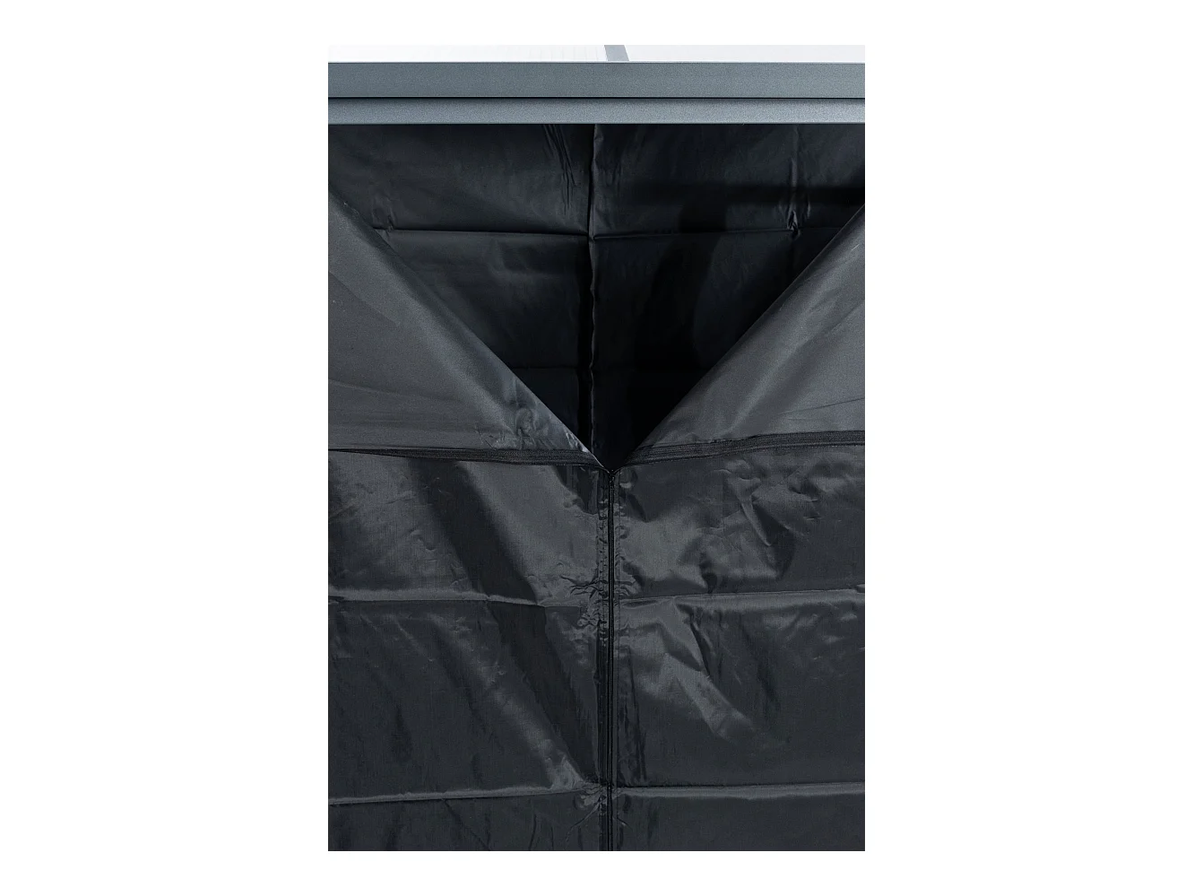 Housse de protection - Plastique - 185 x 185cm - Noir - Ruston