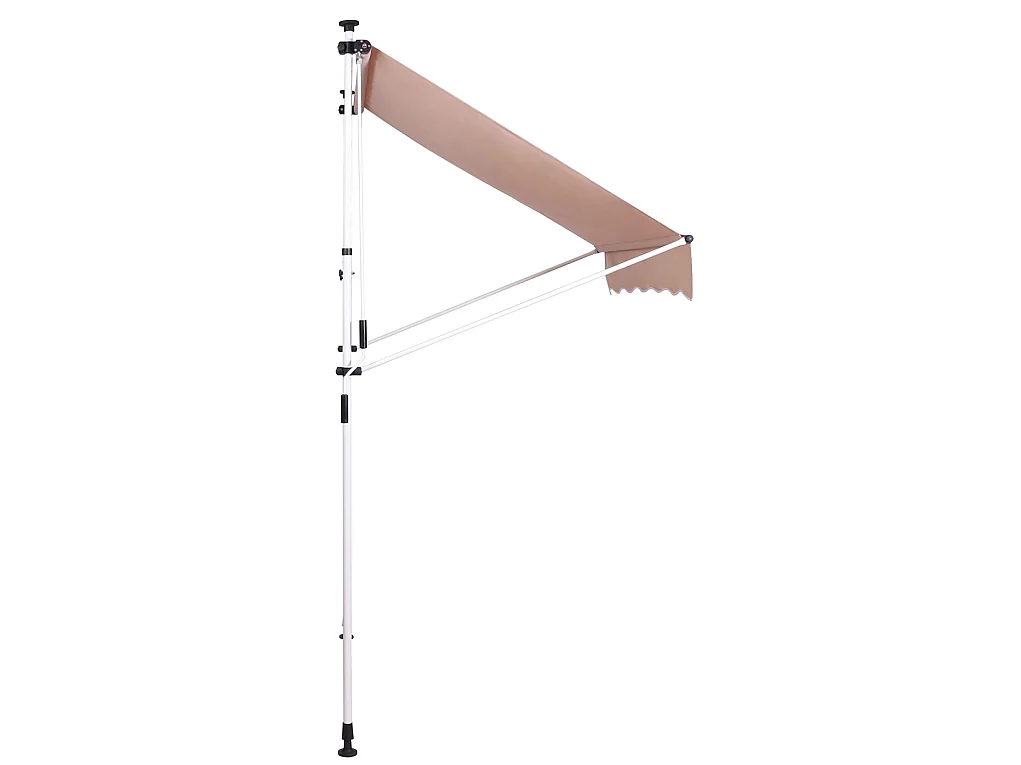 Auvent - Tissu - 200 x 120cm - Beige - Westerly