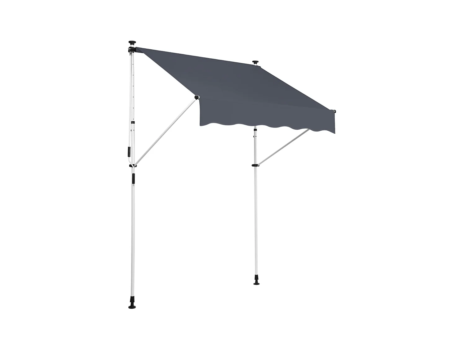 Auvent - Tissu - 400 x 120cm - Anthracite - Westerly