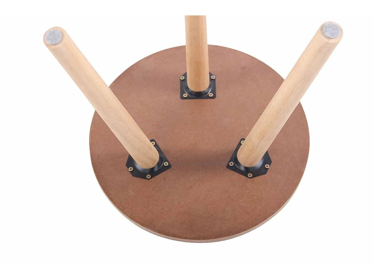 Table d'appoint - rund 40cm - Bois - Nature - Kolding