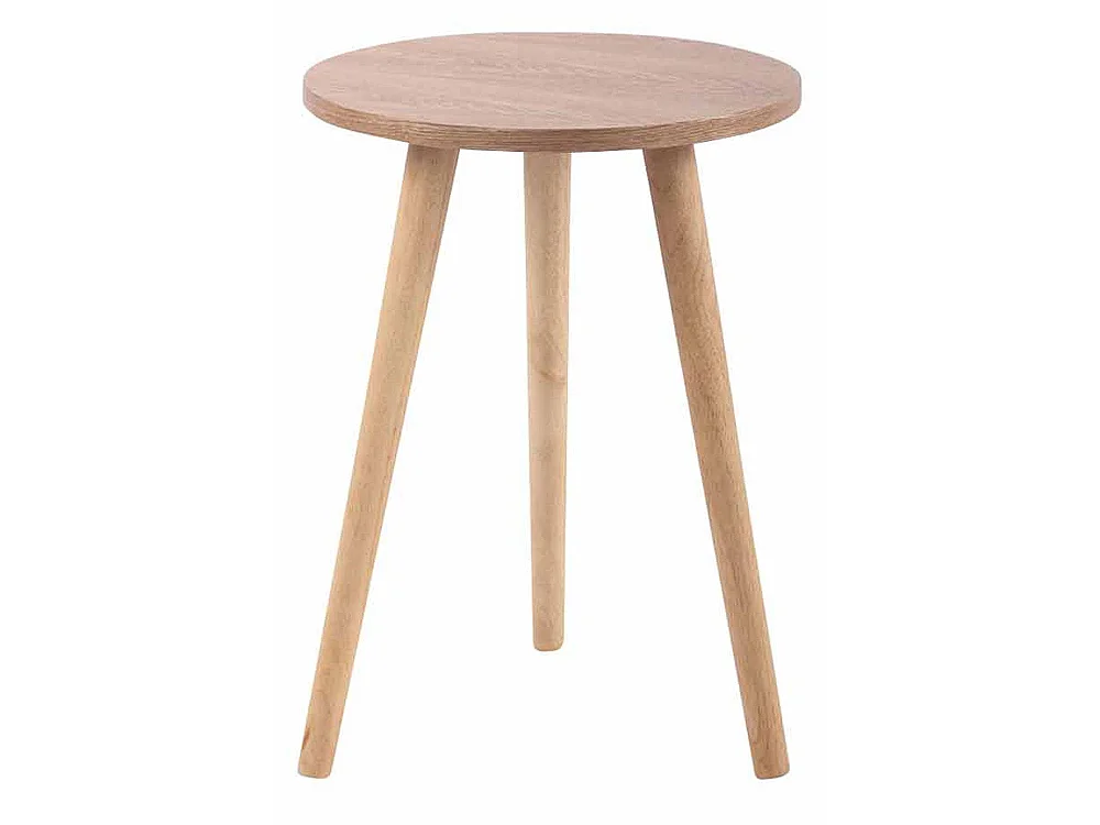 Table d'appoint - rund 40cm - Bois - Nature - Kolding