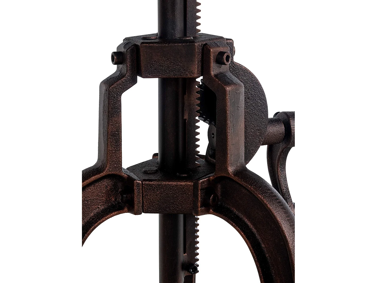 Beistelltisch - rund Ø 50 cm - Metall - Bronze - Marcos