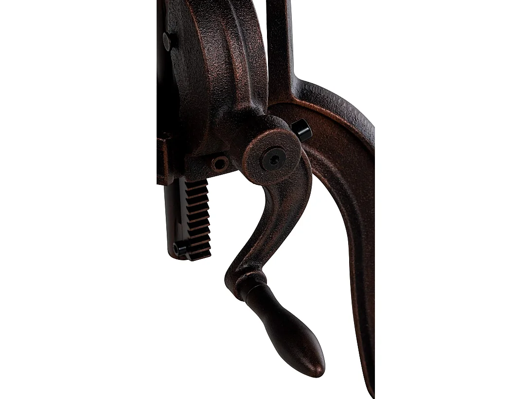 Beistelltisch - rund Ø 50 cm - Metall - Bronze - Marcos