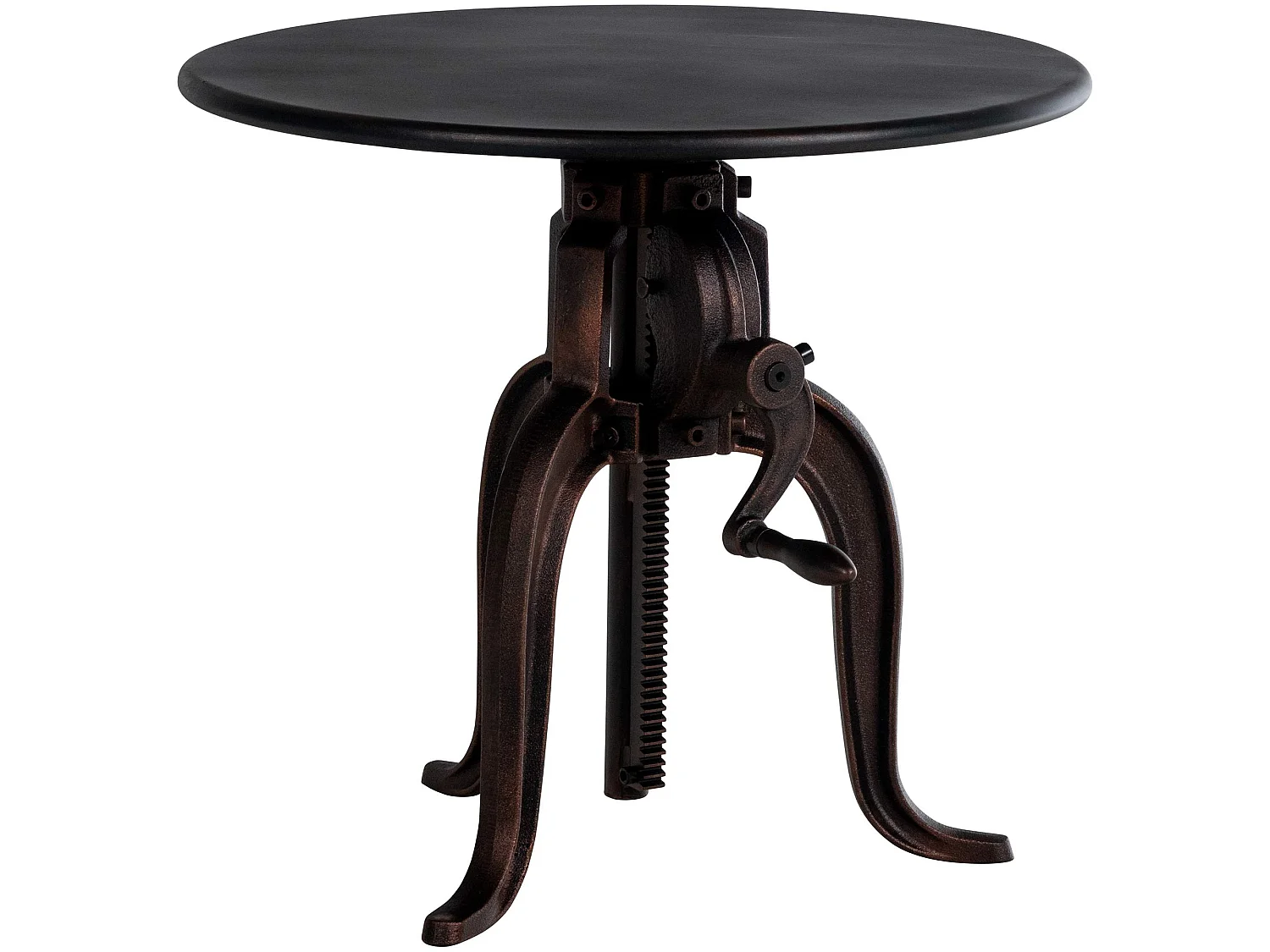 Table d'appoint - rond Ø 50 cm - Métal - Bronze - Marcos