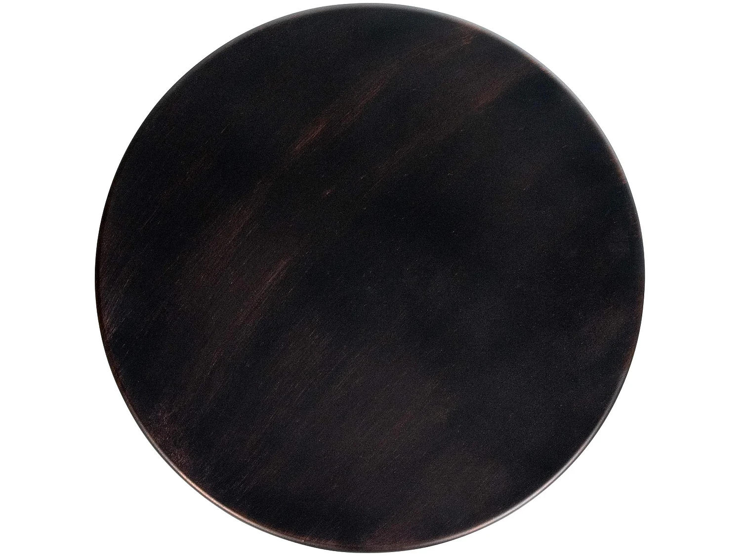 Table d'appoint - rond Ø 50 cm - Métal - Bronze - Marcos