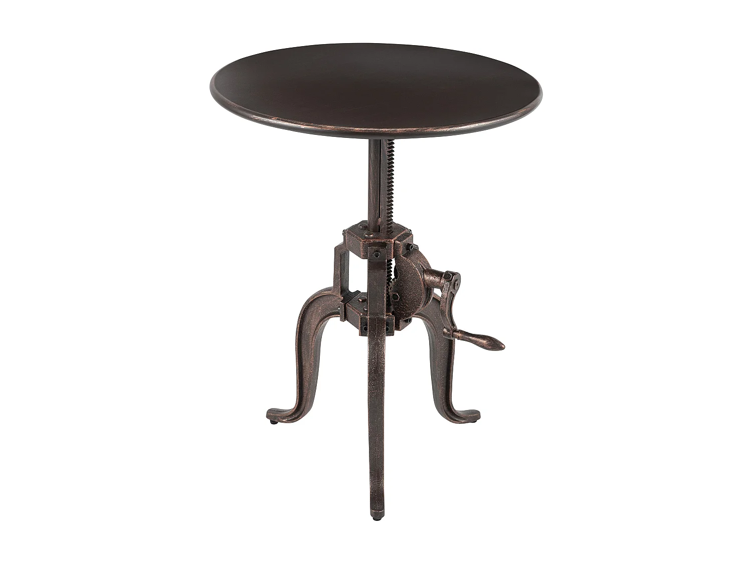 Bijzettafel - rond Ø 50 cm - Metaal - Bronze - Marcos