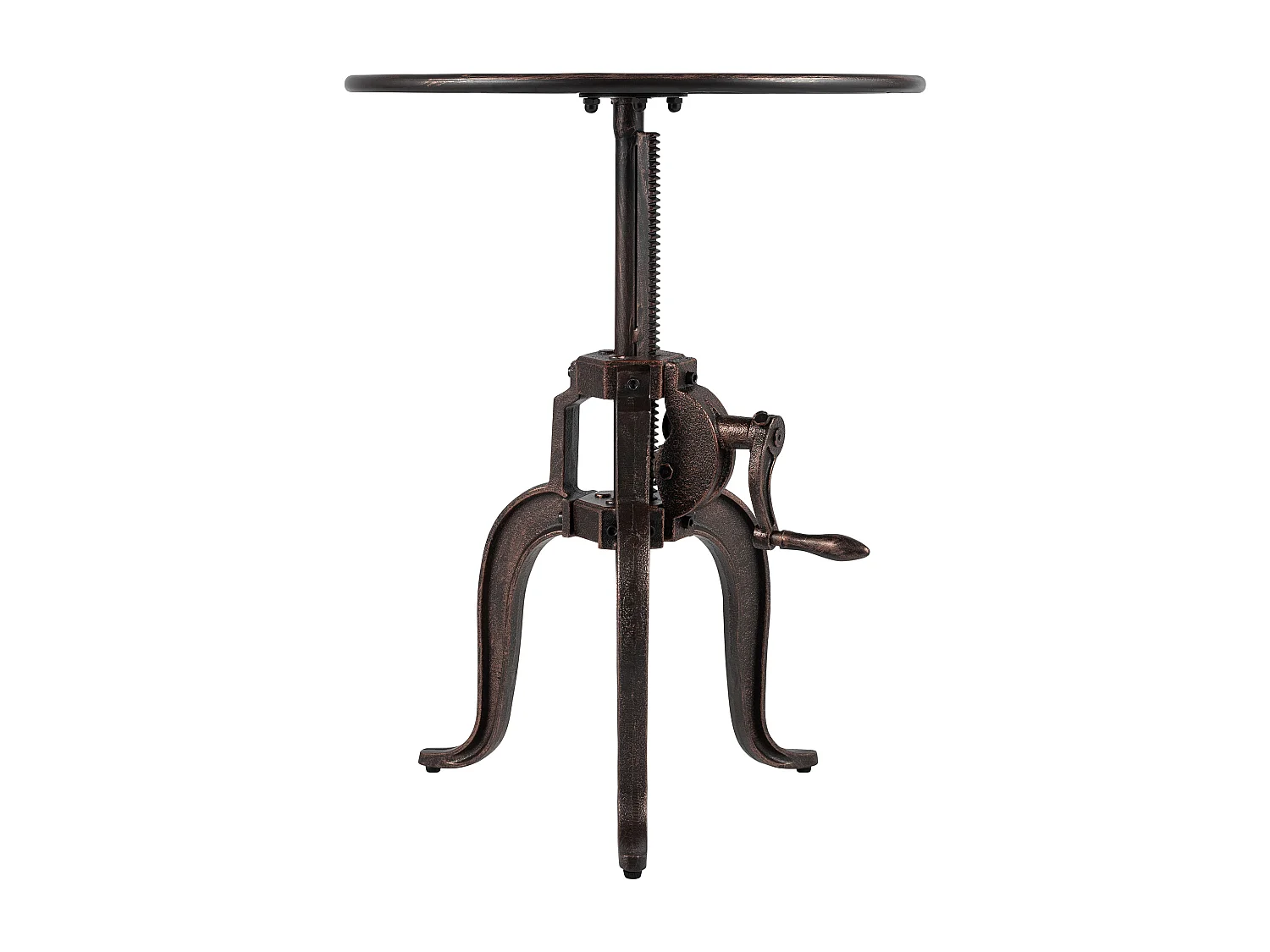 Bijzettafel - rond Ø 50 cm - Metaal - Bronze - Marcos