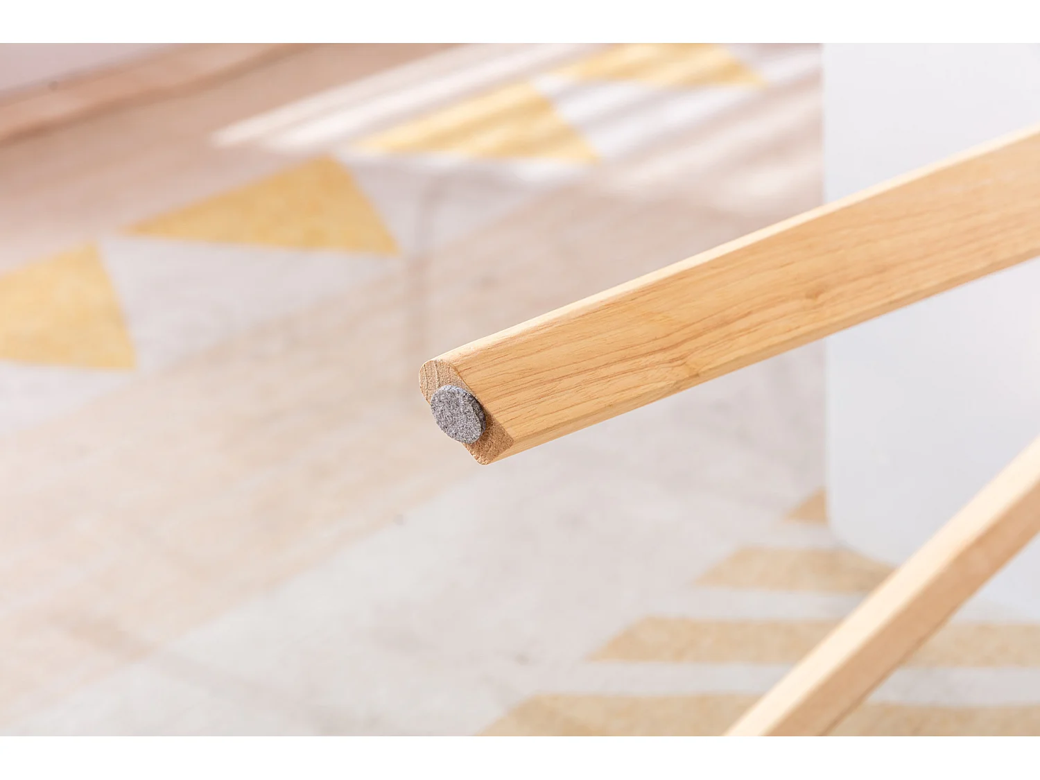 Table d'appoint - eckig - Bois - 50 x 50cm - Blanc - Almeria