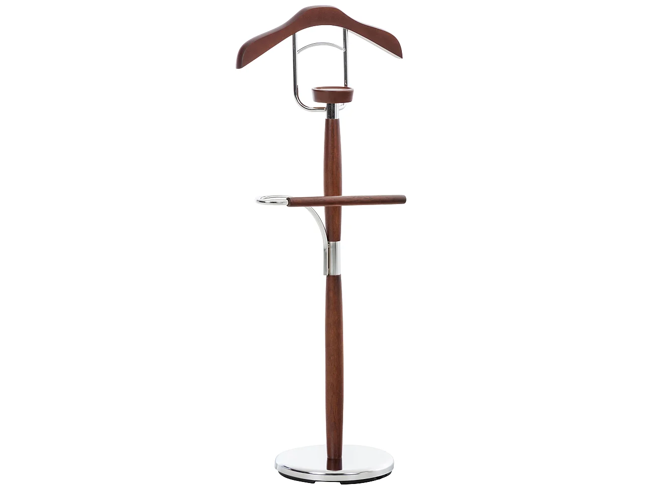 Perchero - Metal - 45 x 29 x 110cm - Wengue - Cardiff