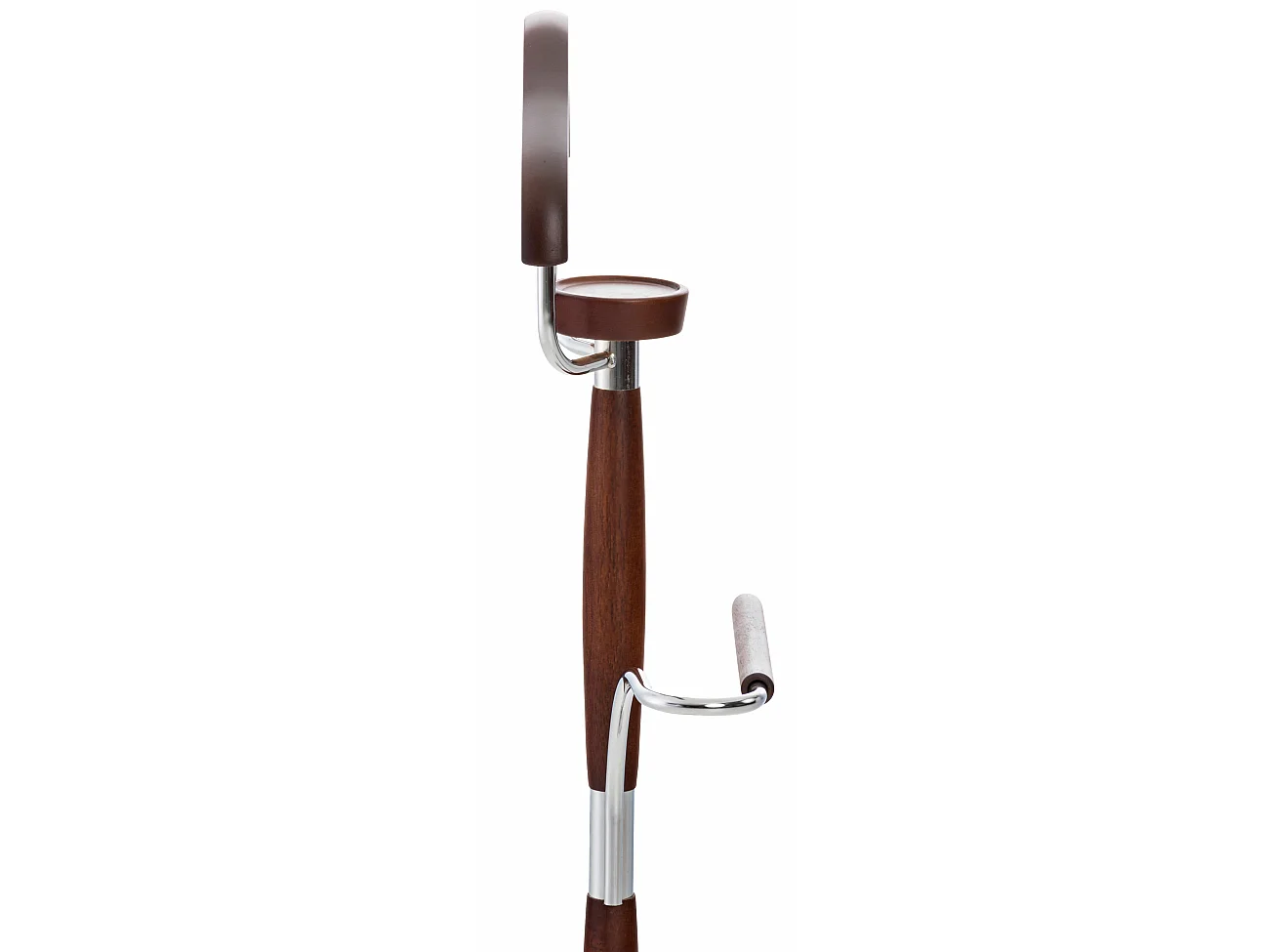 Perchero - Metal - 45 x 29 x 110cm - Wengue - Cardiff