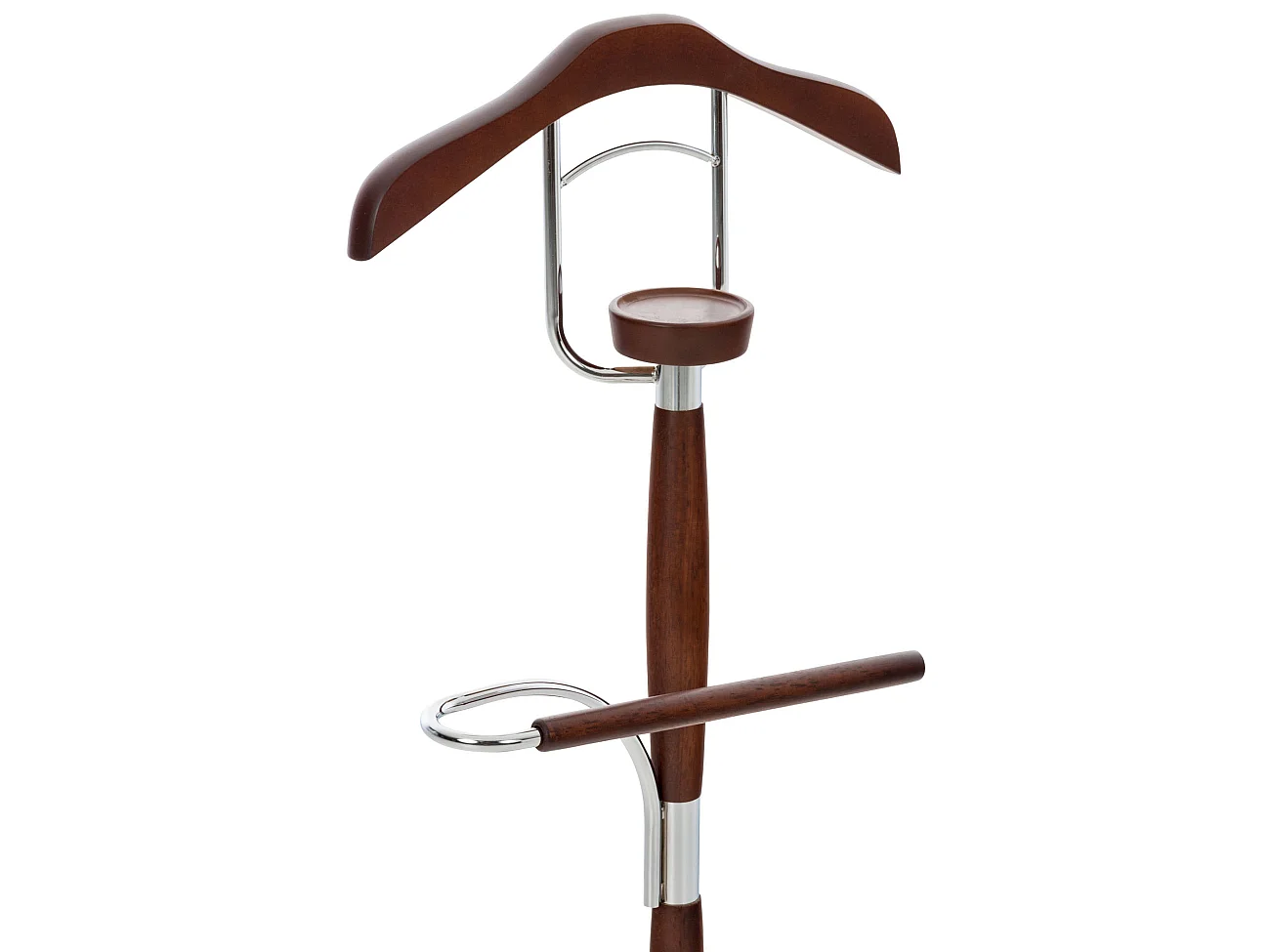 Perchero - Metal - 45 x 29 x 110cm - Wengue - Cardiff