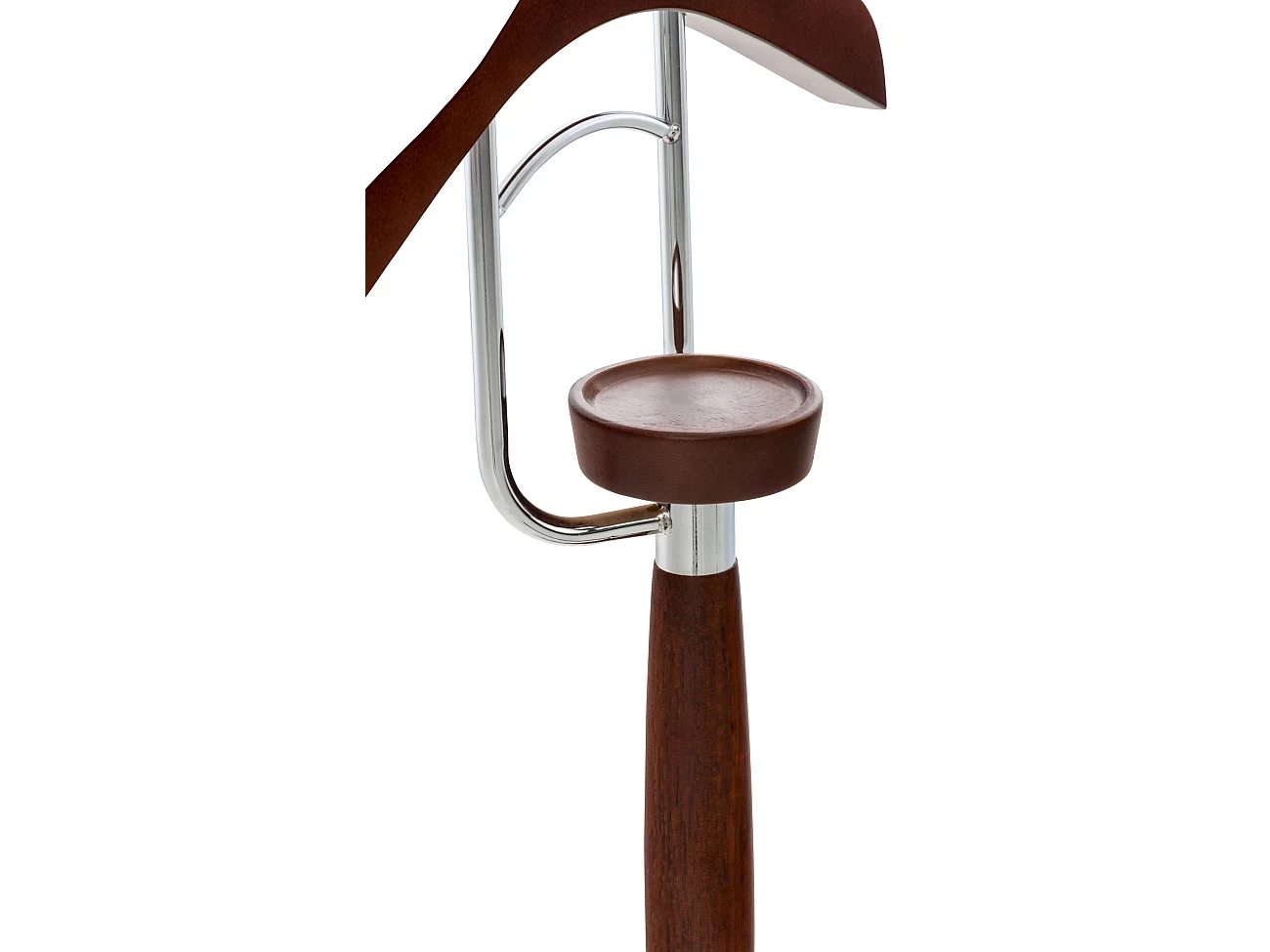 Perchero - Metal - 45 x 29 x 110cm - Wengue - Cardiff