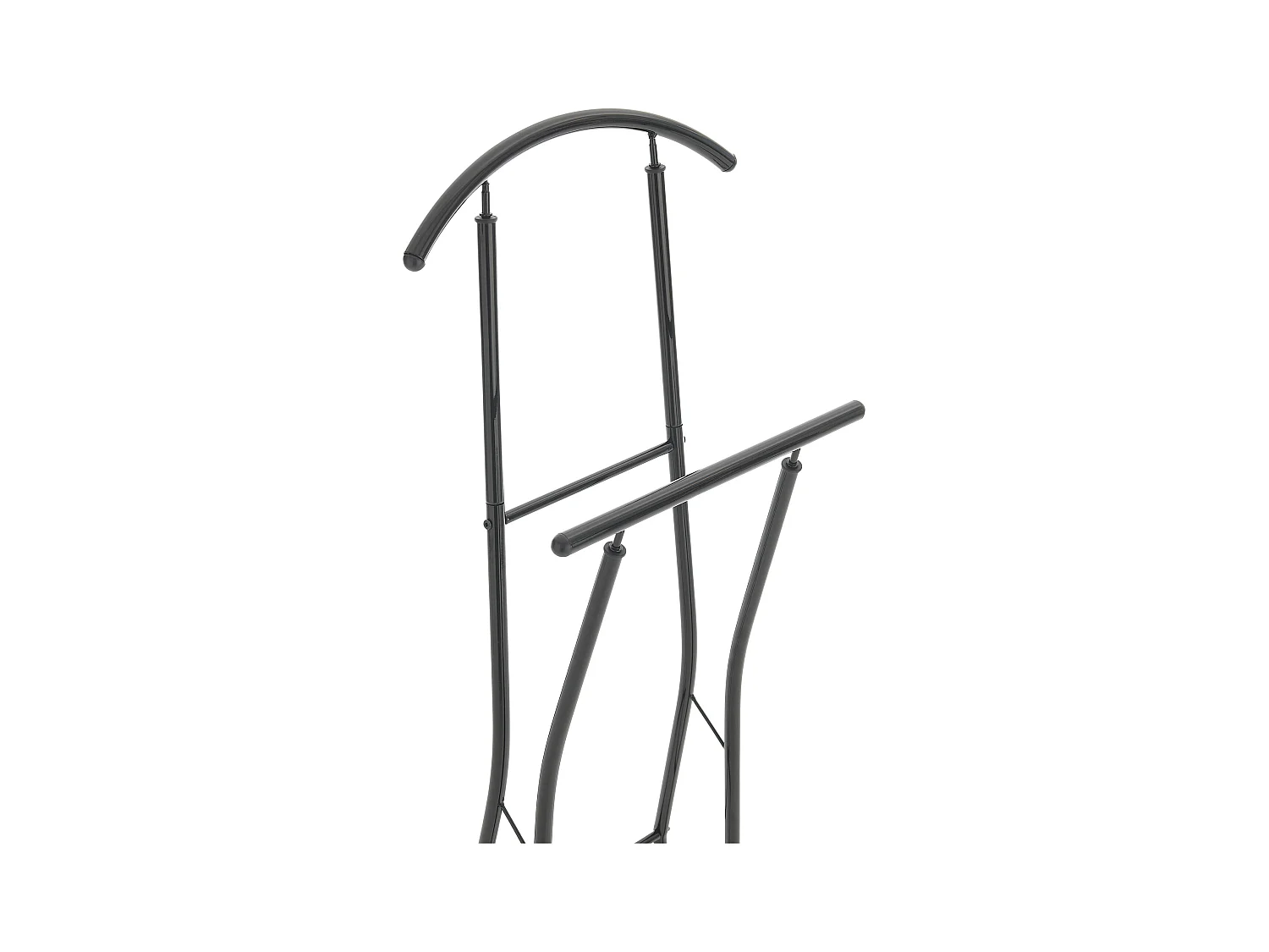 Dressboy - Metaal - 40 x 35 x 110cm - zwart - Rufus