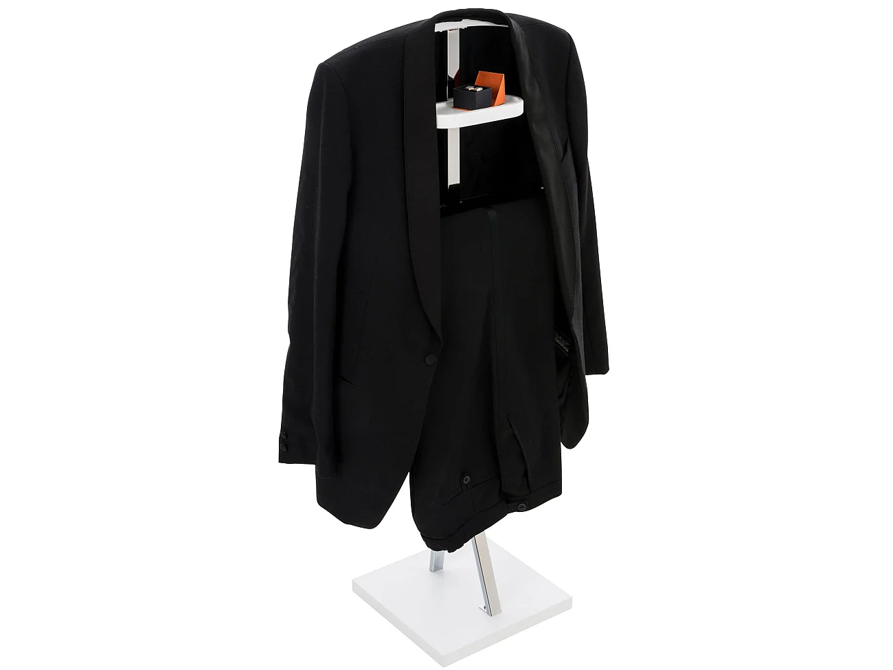 Indossatore da Camera - Metallo - 46 x 30 x 109cm - bianco - Navan