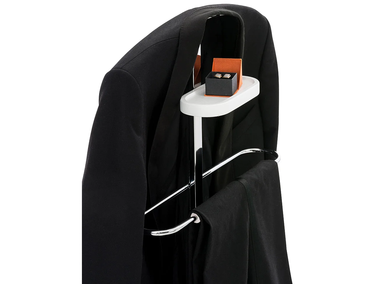 Indossatore da Camera - Metallo - 46 x 30 x 109cm - bianco - Navan