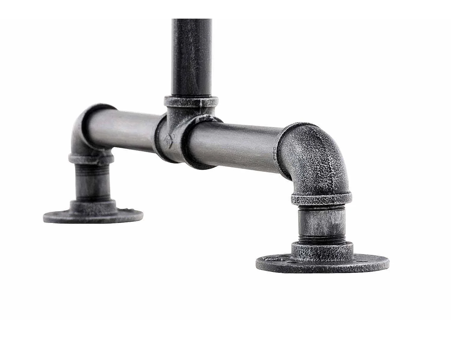 Kledingrek - Metaal - 120 cm - zilver - Jersey