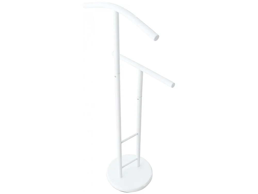 Valet de nuit - Métal - 50 x 28 x 107cm - Blanc - Raymon