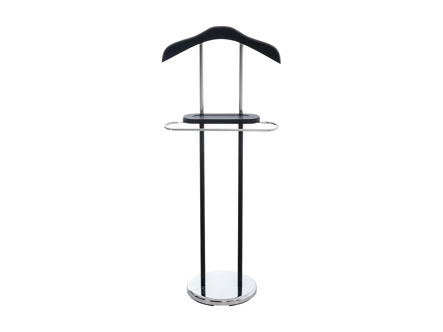 Valet de nuit - Métal - 43 x 28 x 109cm - Wengé - Rodrigo