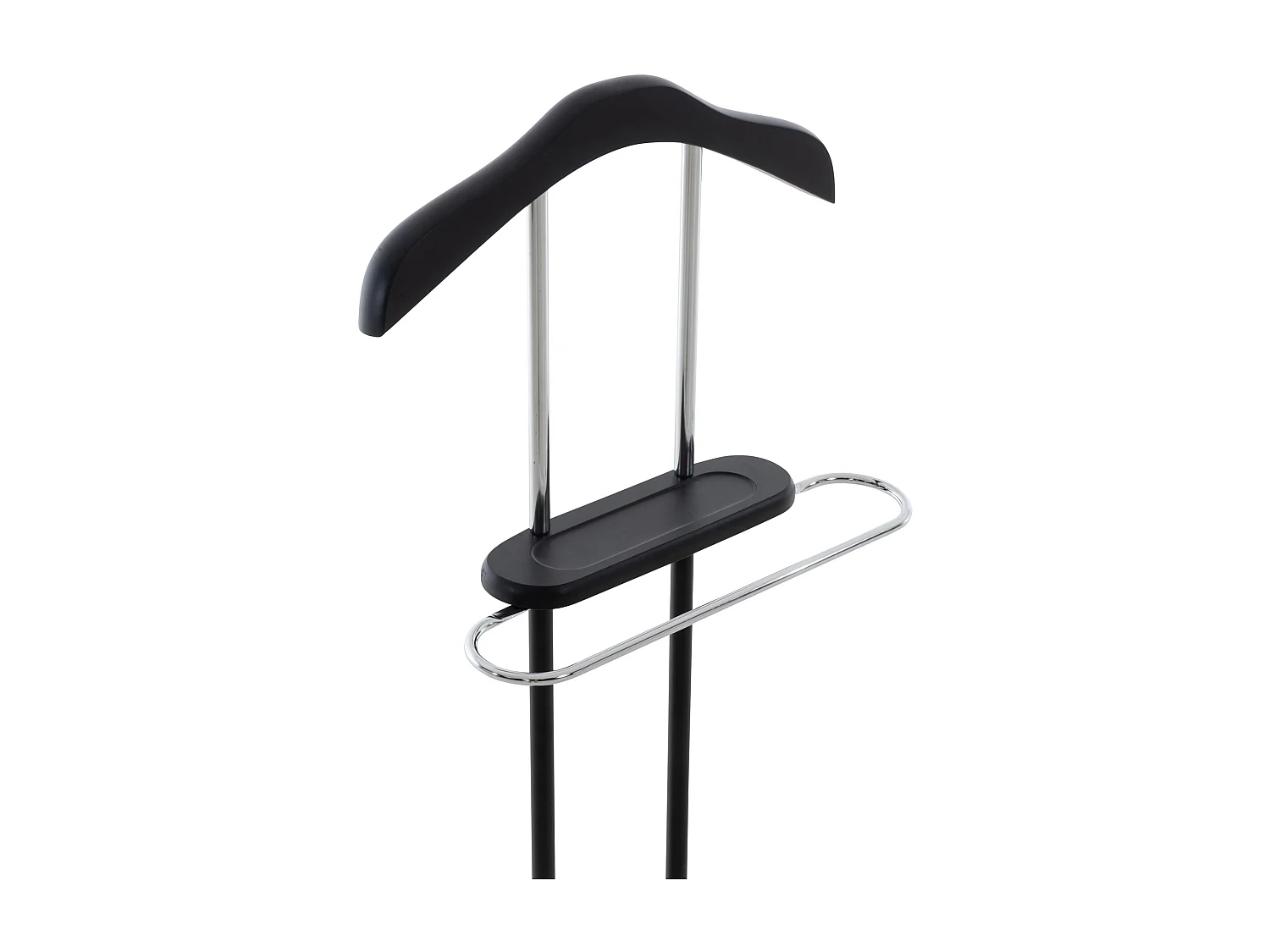 Valet de nuit - Métal - 43 x 28 x 109cm - Wengé - Rodrigo