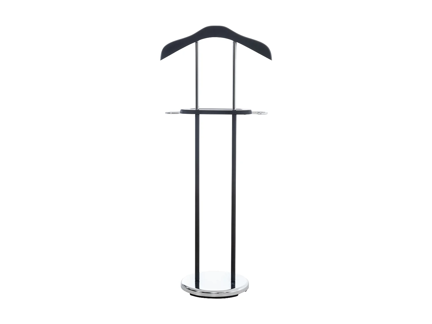 Indossatore da Camera - Metallo - 43 x 28 x 109cm - wengé - Rodrigo