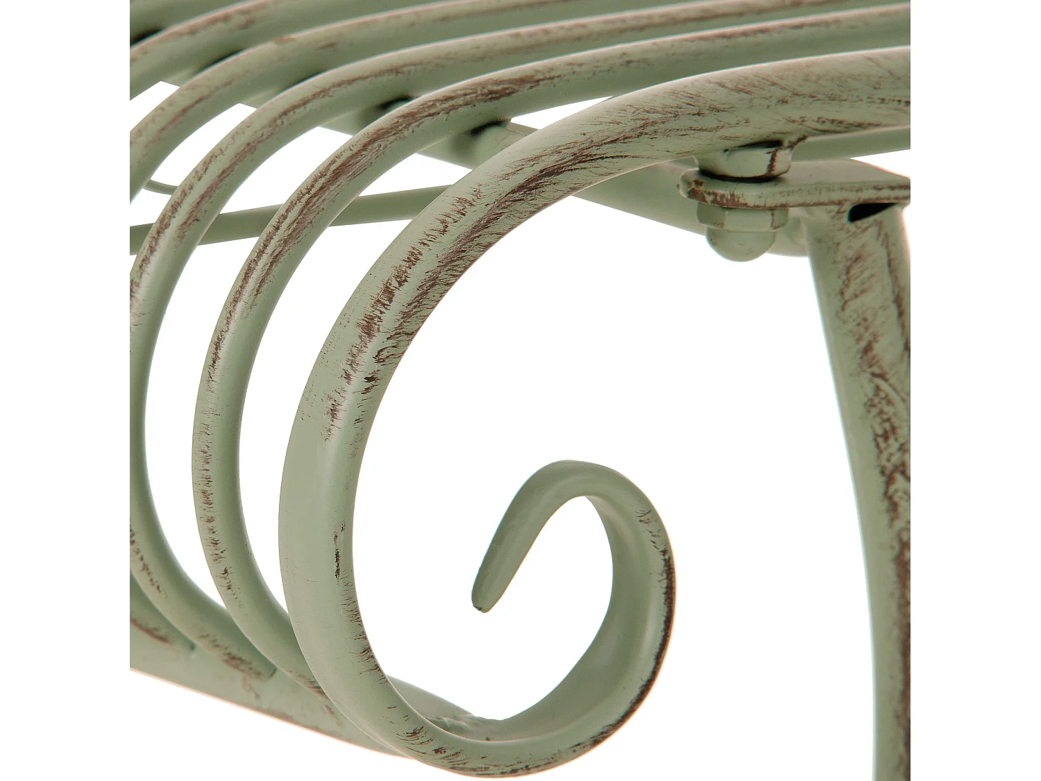 Tuinstoel - Metaal - antiek/groen - Karma