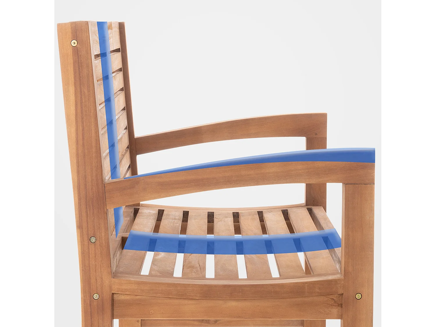 Banc de jardin - Bois - Teck - Halden