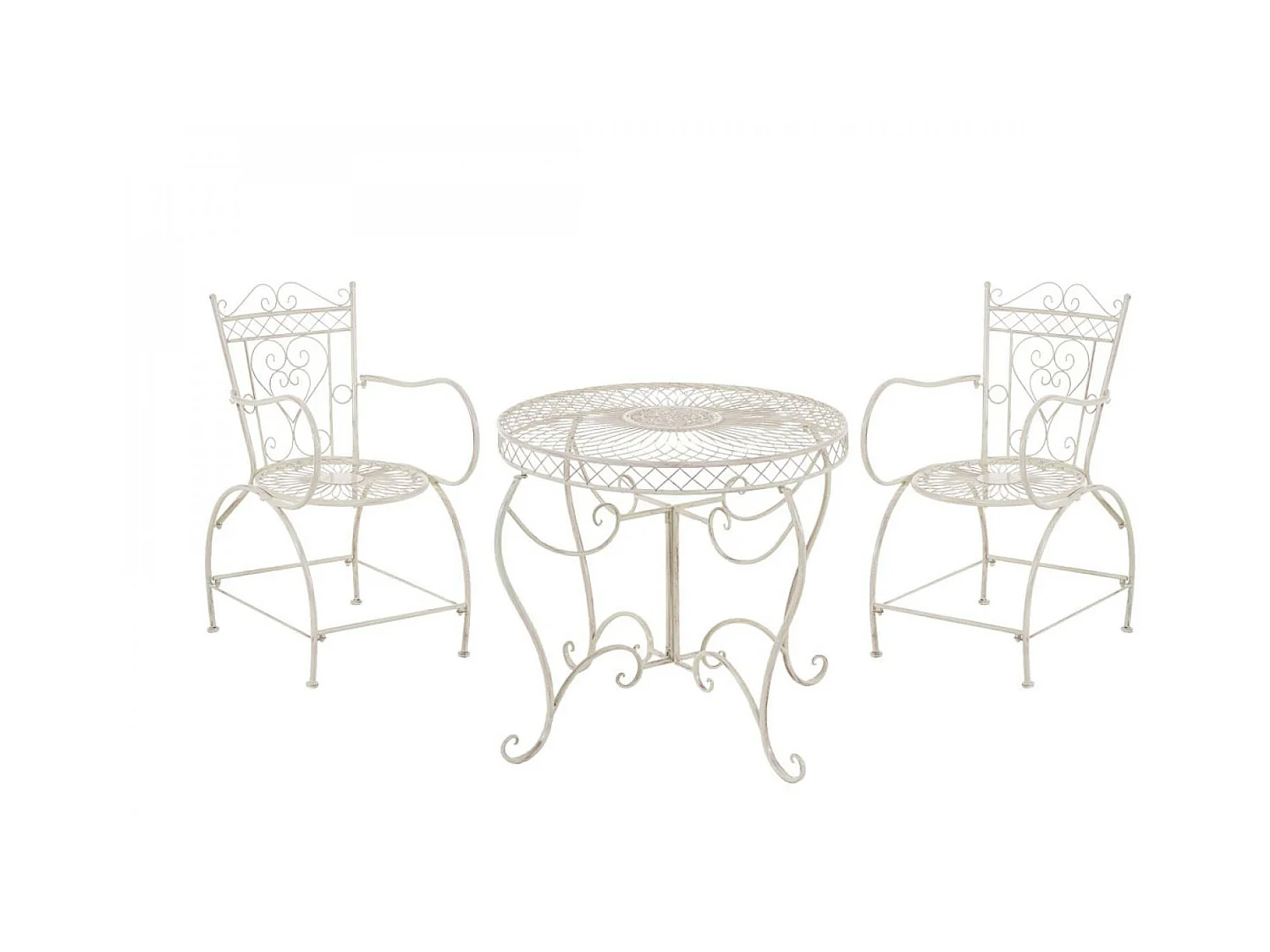 Ensemble de jardin - Table + 2 Chaises - Sheela