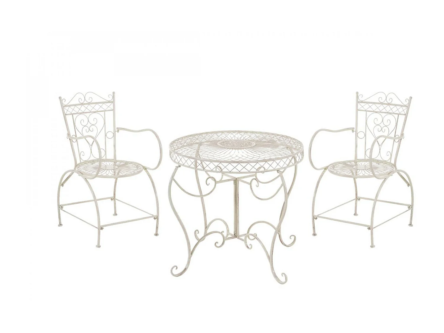 Ensemble de jardin - Table + 2 Chaises - Sheela