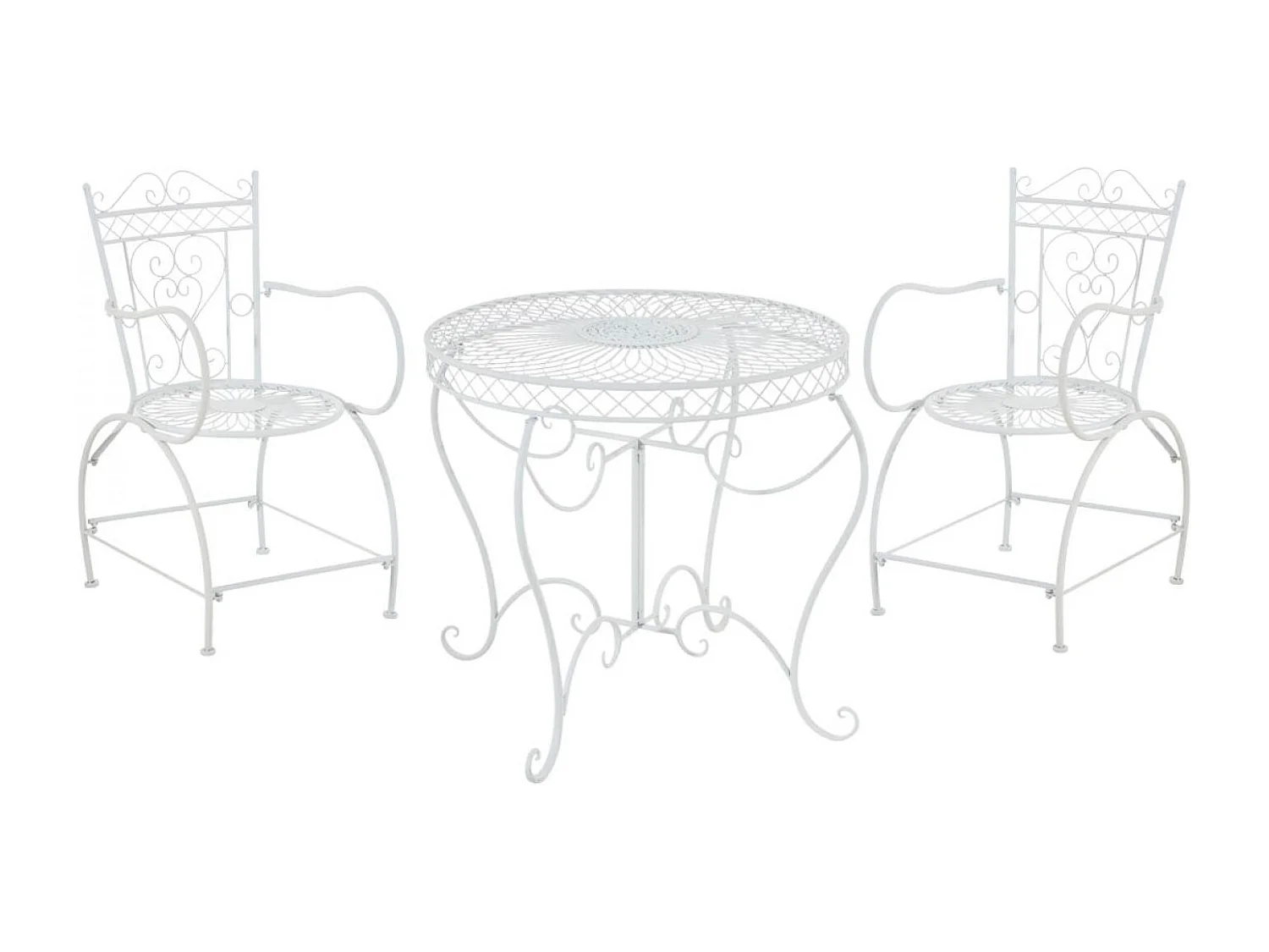 Tuinset - Tabel + 2 Stoelen - Sheela