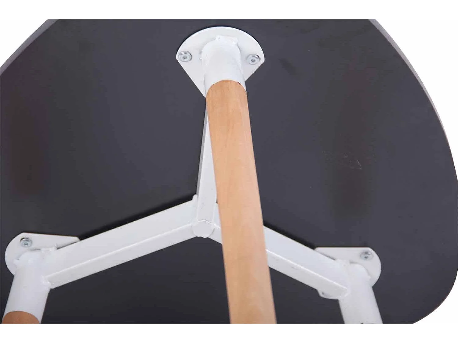 Table console - Bois & Bois - Noir - Abenra