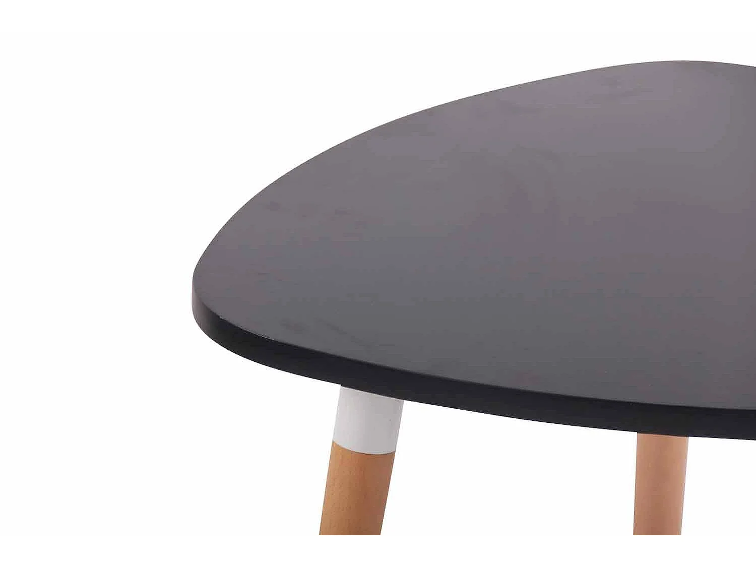 Console tafel - Hout & Hout - zwart - Abenra