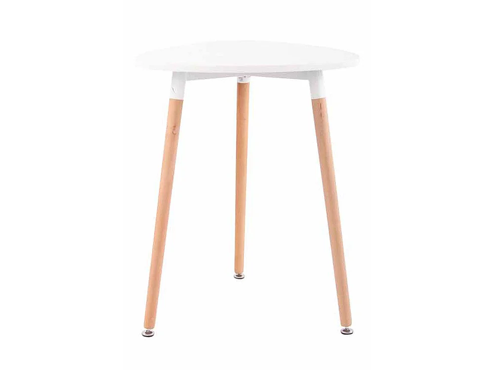 Table console - Bois & Bois - Blanc - Abenra