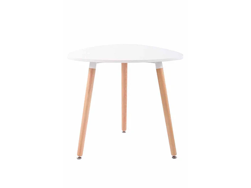 Konsolentisch - Holz & Holz - weiß - Abenra