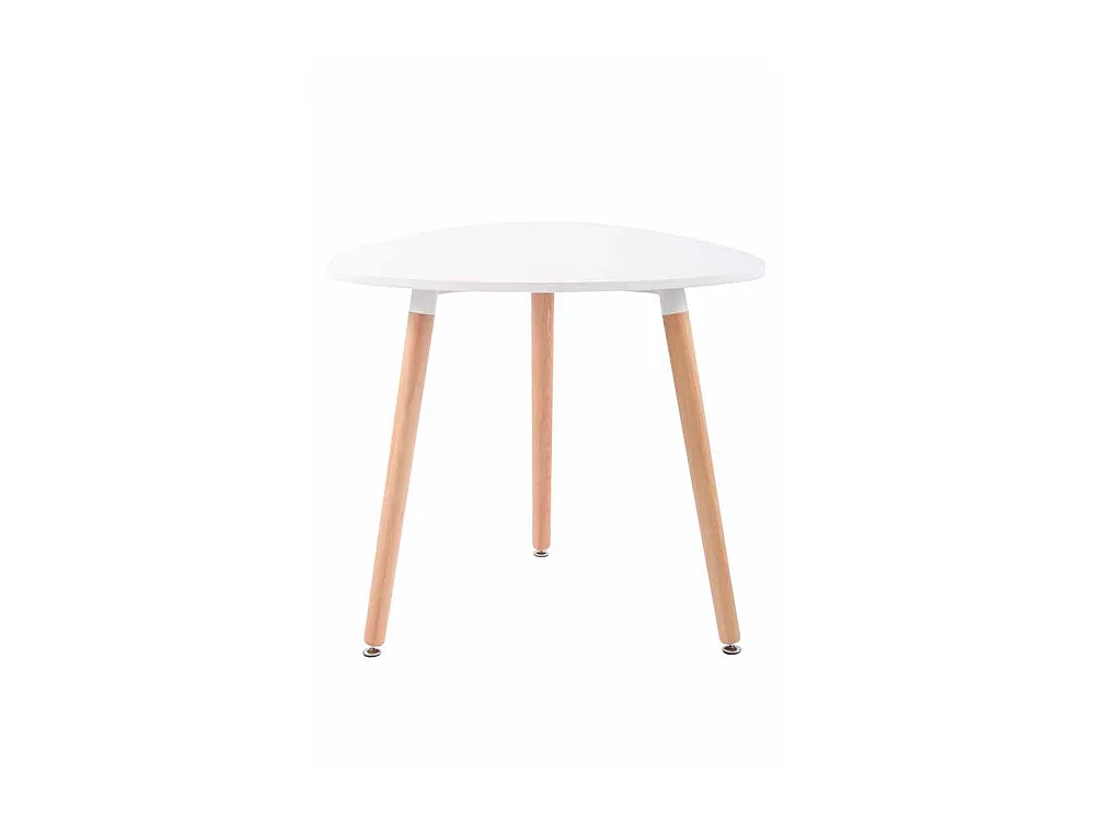 Table console - Bois & Bois - Blanc - Abenra