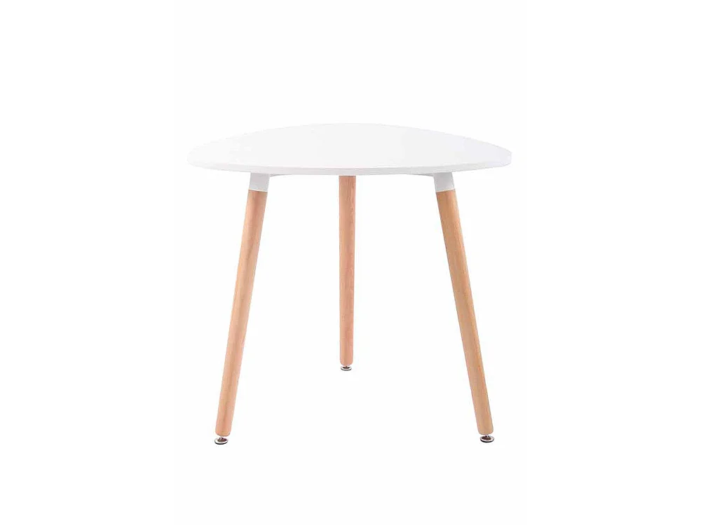 Konsolentisch - Holz & Holz - weiß - Abenra