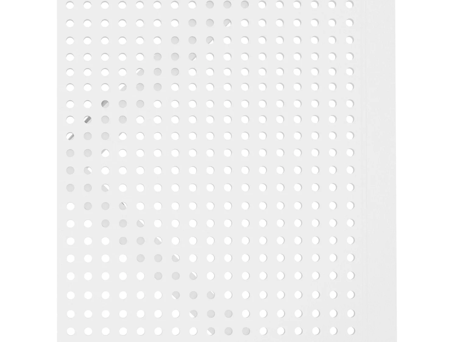 Table d'appoint de jardin - carré - Plastique - 80 x 80 cm - Blanc - Sky